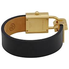 Tory Burch Tbw7003 Surrey Black Gold Tone Watch