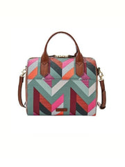 Fossil Zb7272937 Fiona Satchel Chevron