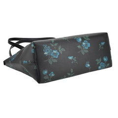 Coach F88877 Gallery Floral Blue Black Multi