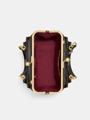 Coach 88542 Dreamer 21 Signature Kisslock Tan Black