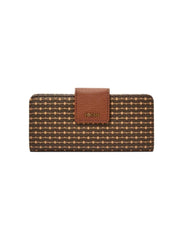 Fossil Swl1885249 Madison Slim Clutch Medium Multi Brown