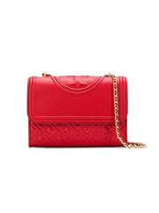 Tory Burch 43834 Fleming Small Convertible Shoulder Bag Brilian Red