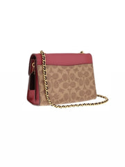 Coach 34256 Parker 18 Signature Dusty Pink