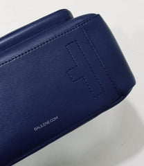 Tory Burch 45147 Fleming Satchel Royal Navy