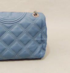 Tory Burch 64421 Fleming Soft Medium Convertible Shoulder Bluewood