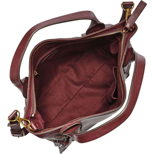 Fossil Zb6458601 Emerson Large Maroon