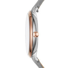 Fossil ES4032 Jacqueline Grey Leather Watch