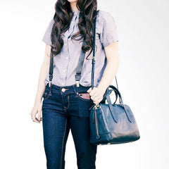 Fossil ZB5486928 Sydney Satchel Heritage Blue