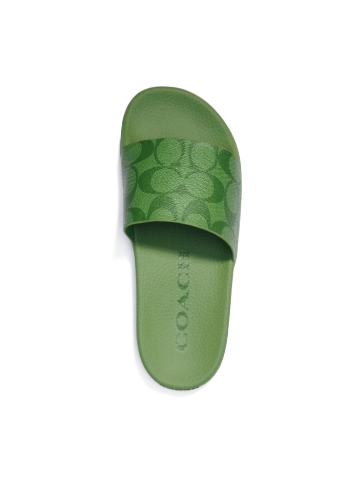 Neon lime hot sale slides