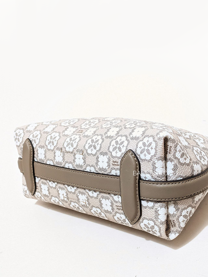 gambar- bawah-Kate-Spade-Flower-Monogram-Coated-Canvas-Top-Zip-Crossbody-Natural-Multi