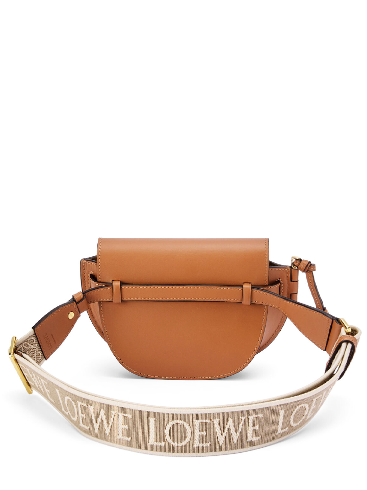 Loewe Gate Dual Mini Bag in Tan