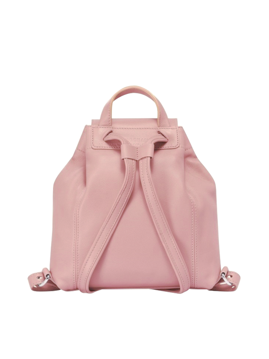 gambar-belakang-Longchamp-Le-Pliage-Cuir-Backpack-Blush