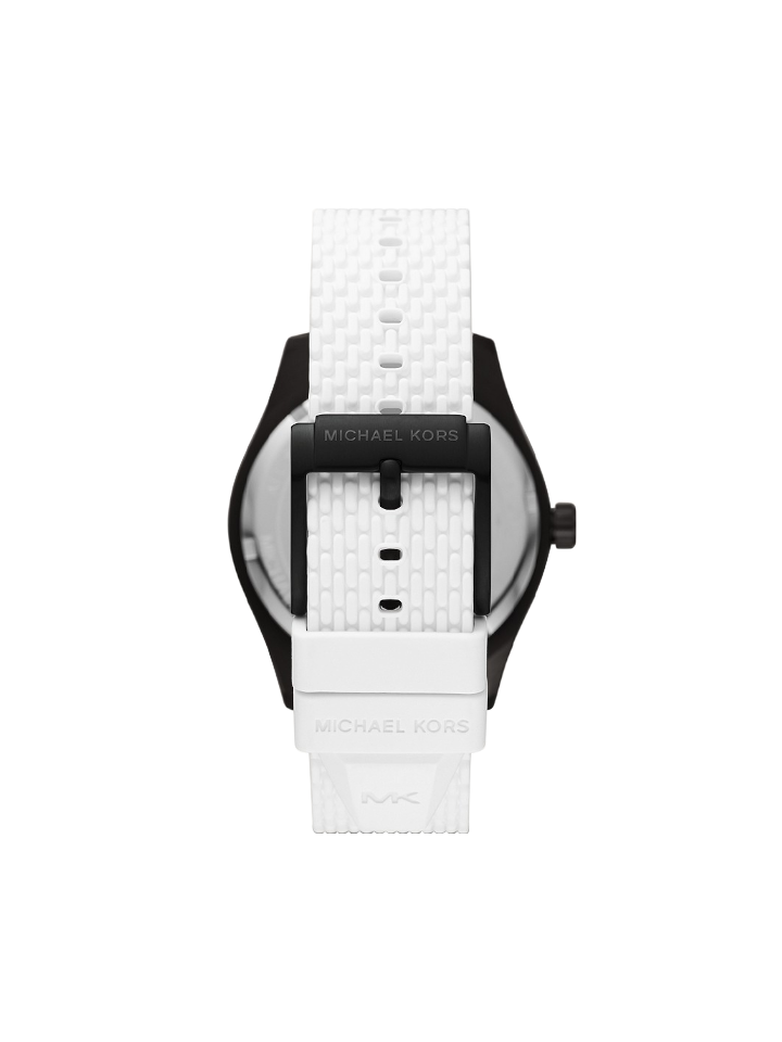 Michael kors hotsell white silicone watch