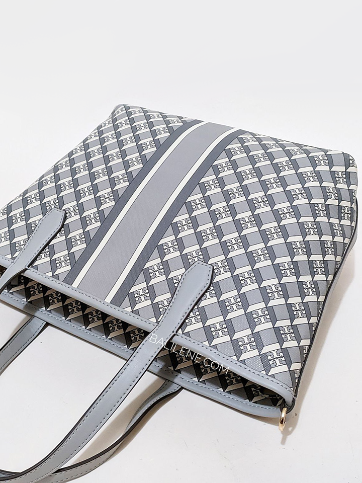 gambar-belakang-Tory-Burch-Geo-Logo-Mini-Top-Zip-Tote-Gray