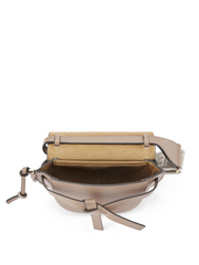 gambar-dalam-Loewe-Mini-Gate-Dual-Bag-In-Soft-Calfskin-And-Jacquard-Sand