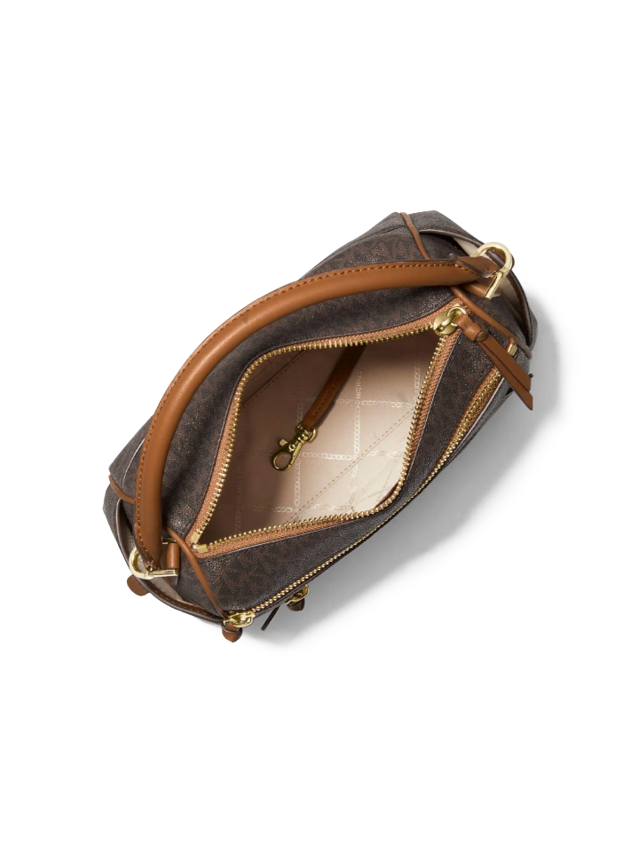 gambar-dalam-Michael-Kors-30F1G9LS6B-Lorimer-Medium-Logo-Satchel-Brown