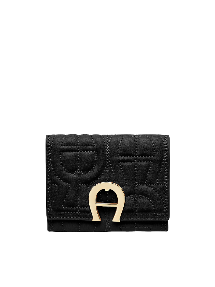 gambar-depan-Aigner-150326-0002-Genoveva-Card-Case-Logo-Black