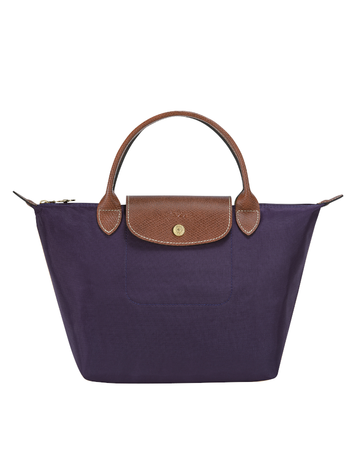 gambar-depan-Longchamp-Le-Pliage-Original-Small-Top-Handle-Bag-Bilberry