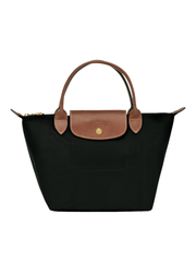gambar-depan-Longchamp-Le-Pliage-Original-Small-Top-Handle-Bag-Black