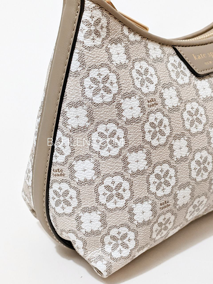 gambar-detail-samping-Kate-Spade-Flower-Monogram-Coated-Canvas-Top-Zip-Crossbody-Natural-Multi