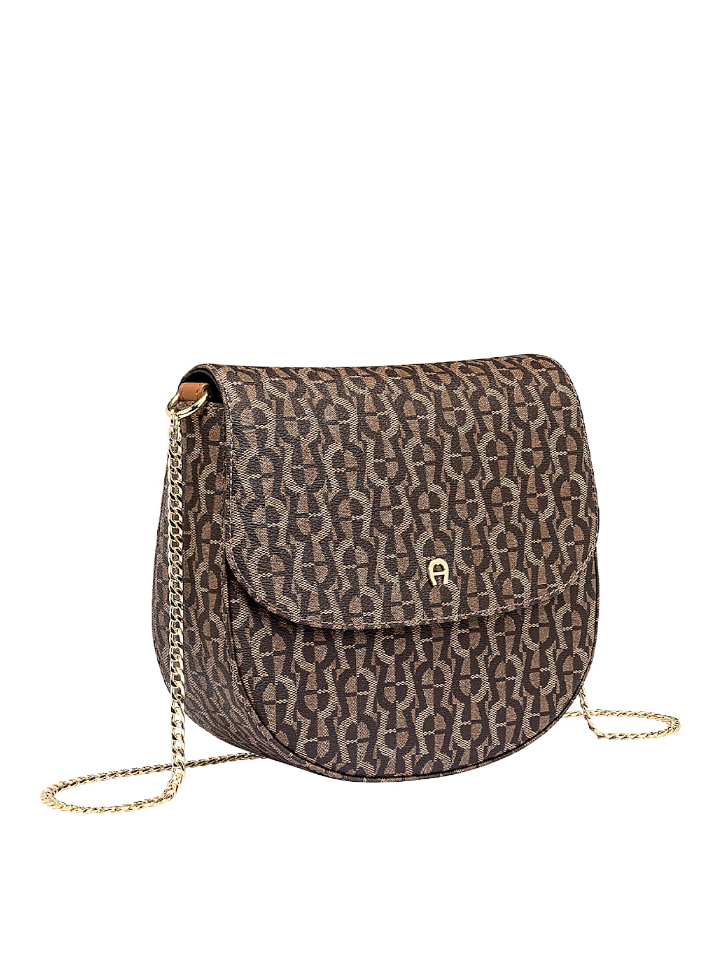 gambar-samping-Aigner-132315-50-0060-Ava-Shoulder-Bag-Logo-Small-Brown