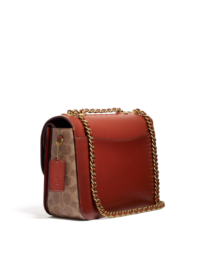 gambar-samping-Coach-C0827-Madison-Shoulder-Bag-In-Signature-Canvas-Tan-Rust-Balilene_2