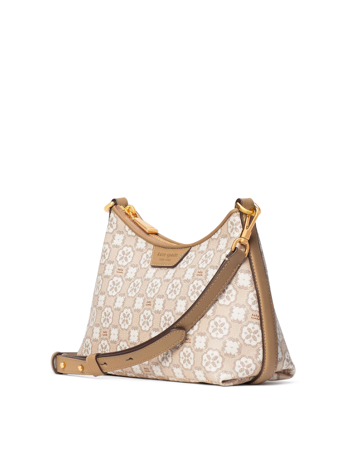 gambar-samping-Kate-Spade-Flower-Monogram-Coated-Canvas-Top-Zip-Crossbody-Natural-Multi