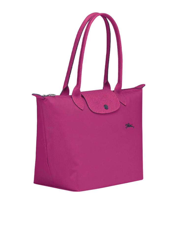 Longchamp Le Pliage Club Medium Shoulder Bag Fuchsia