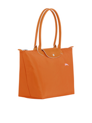 gambar-samping-Longchamp-Le-Pliage-Club-Small-Shoulder-Bag-Rust-Silver