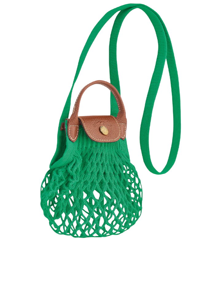 gambar-samping-Longchamp-Le-Pliage-Extra-Small-Filet-Crossbody-Bag-Green