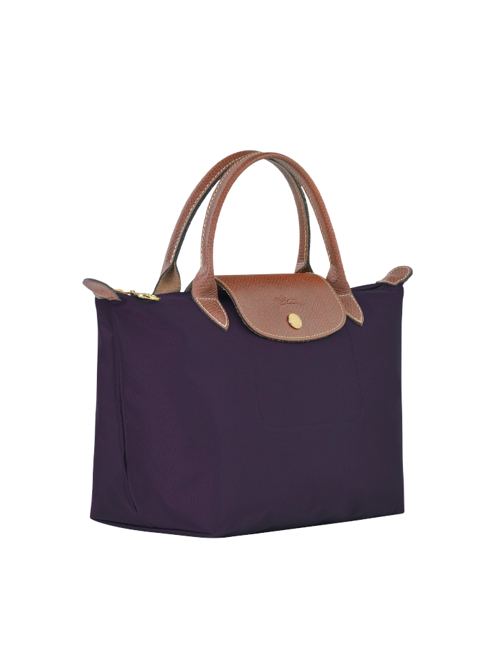 gambar-samping-Longchamp-Le-Pliage-Original-Small-Top-Handle-Bag-Bilberry