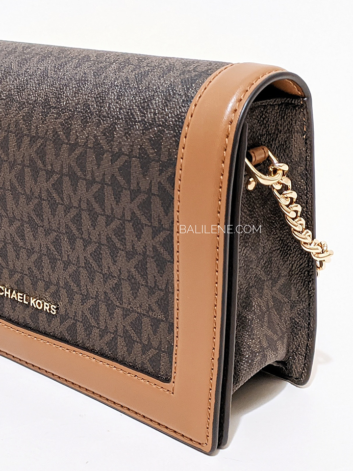 gambar-samping-Michael-Kors-32S2GJ6C7B-Jet-Set-Large-Logo-Crossbody-Bag-Brown-Acorn