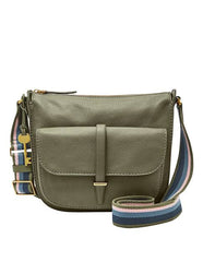 Fossil ZB7411P Ryder Crossbody Bag Bay Leaf