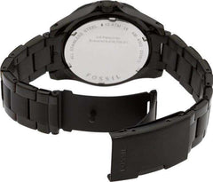 jam-Am4302-Fossil Black Ion Platedtainless Steel Watch-Balilene