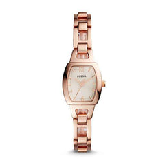 jam-Bq1069-Fossil Isobel Three-Hand Rosegold Stainless Steel-Balilene