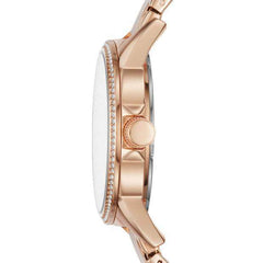 jam-Bq3210-Fossil Blythe Three-hand Rose Gold-tone-Balilene