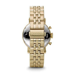 jam-ES2197-Fossil Original Boyfriend Chronograph Gold-Tone-Balilene
