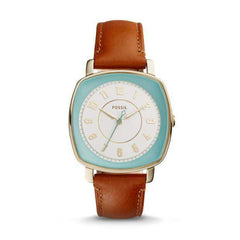 jam-Es3996-Fossil Idealist Light Brown Leather Watch-Balilene