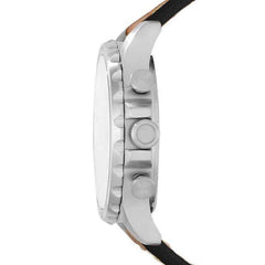 jam-jr1503-Fossil Nate Beige Chronograph Light Brown-Balilene