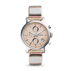 jam-Mtww0003-Fossil X Me To We Boyfriend Chronograph Multi Colored Beaded-Balilene