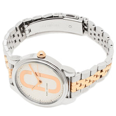 Marc Jacobs MJ3561 Corie Silver Rose Gold Watch
