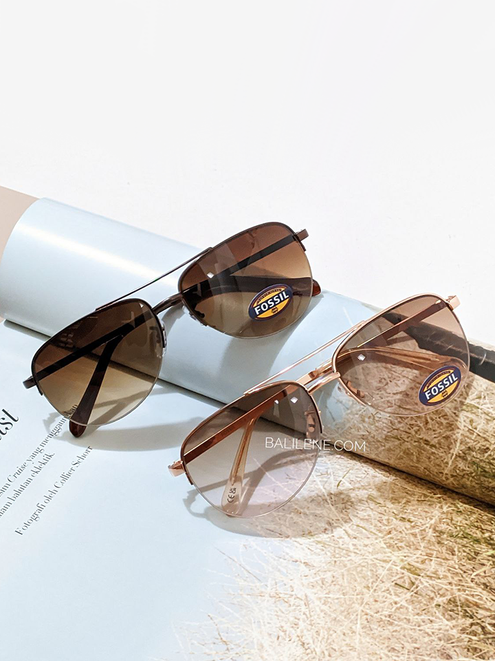 Fossil rose clearance gold sunglasses
