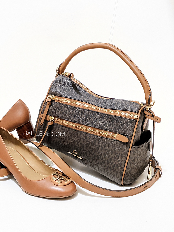 on-produk-Michael-Kors-30F1G9LS6B-Lorimer-Medium-Logo-Satchel-Brown