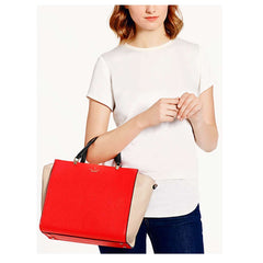 Kate Spade PXRU5310 Chelsea Square Hayden Leather Geranium