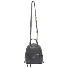 Coach F30530 Andi Leather Backpack Black