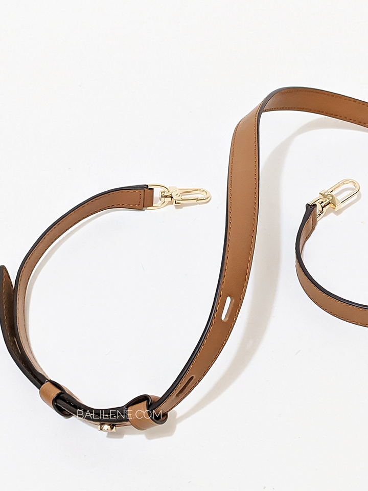 strap-Michael-Kors-30F1G9LS6B-Lorimer-Medium-Logo-Satchel-Brown