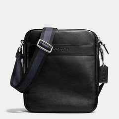 tas-F54782-Coach Charles Flight Bag Black-Balilene