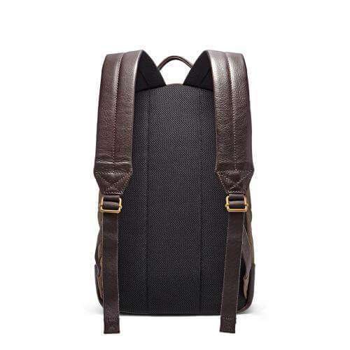 tas-Mbg9298200-Fossil Estate Fabric Backpack Brown-Balilene