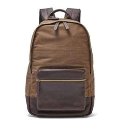 tas-Mbg9298200-Fossil Estate Fabric Backpack Brown-Balilene