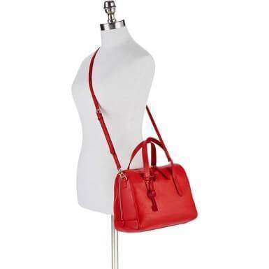 tas-Zb5486599-Fossil Sydney Satchel Claret Red-Balilene